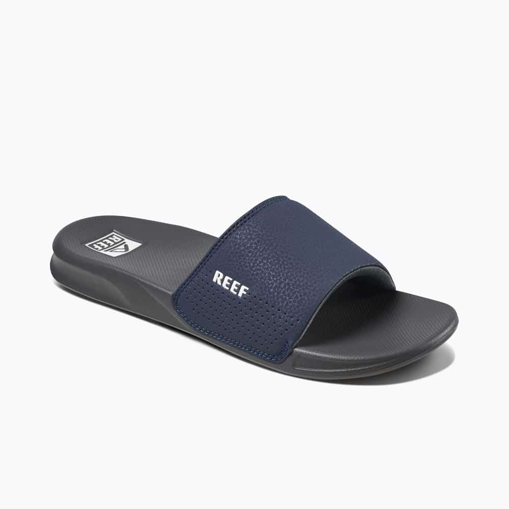 One Slide Navy White