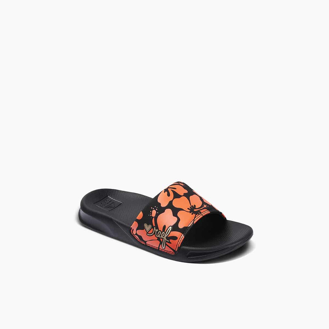 Kids One Slide Hibiscus Coral