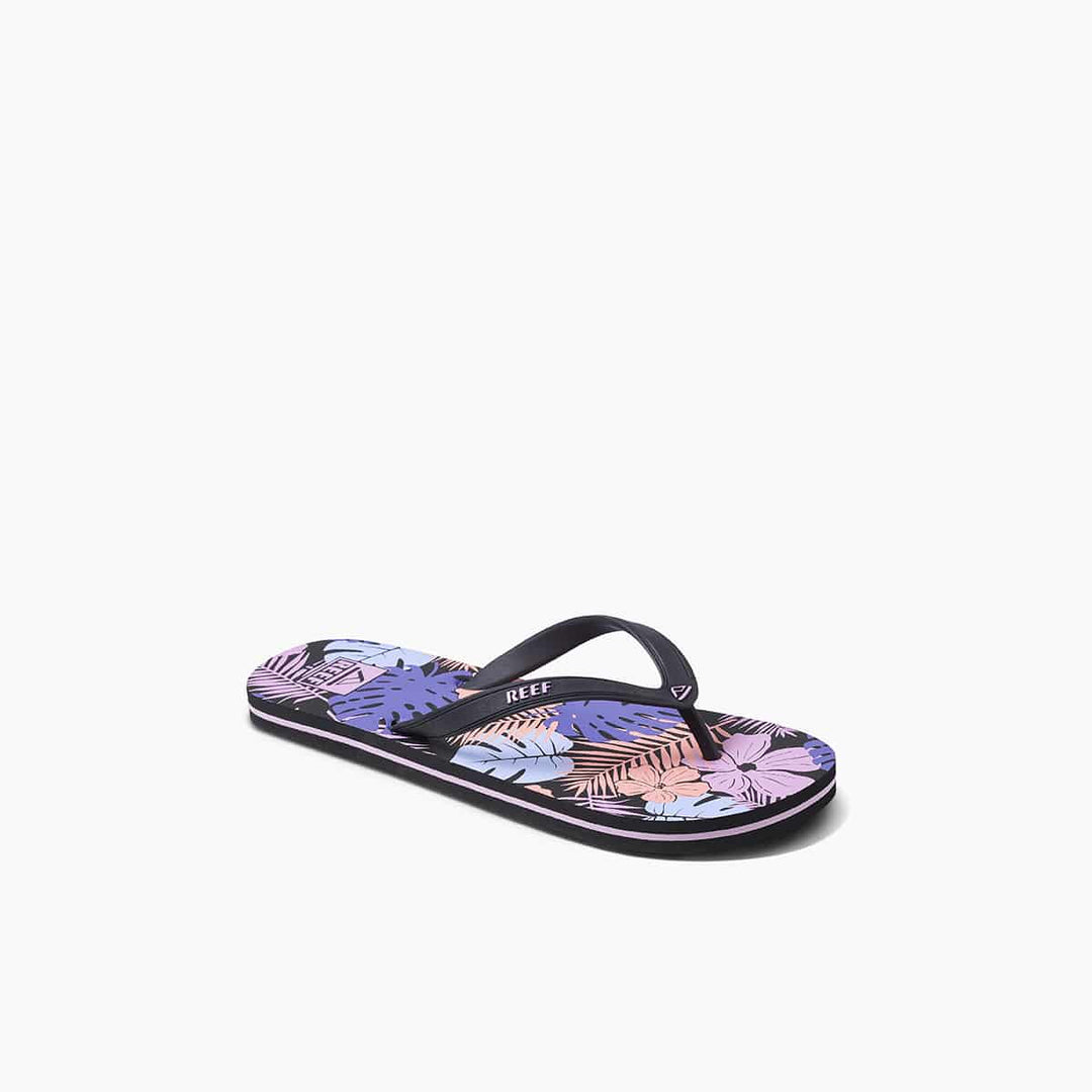 Reef Kids Seaside Prints purple Fronds 2