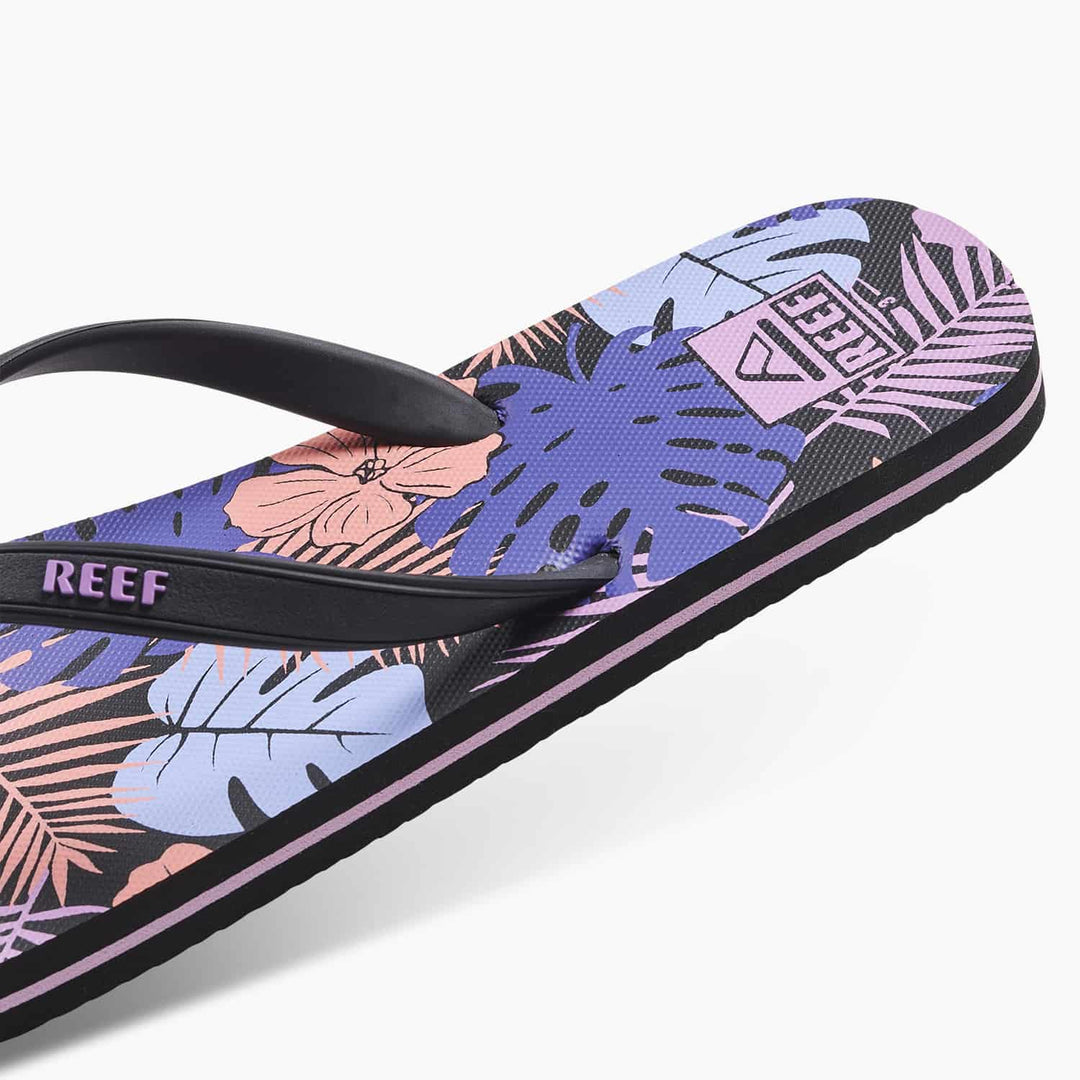 Reef Kids Seaside Prints purple Fronds 5